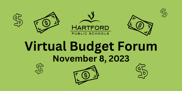 flyer for budget forum