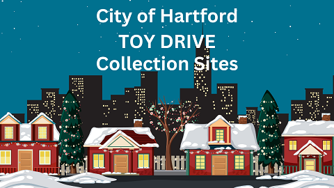 City of Hartford Toy Drive news header image