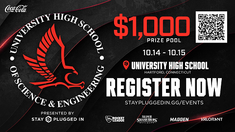 University High School Esports Tournament Invitation 2023