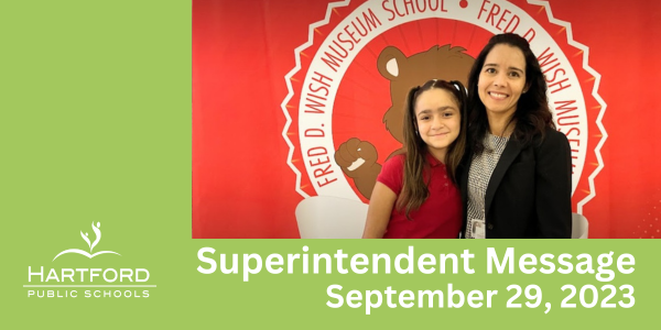 Superintendent and Wish School Student Mikaela